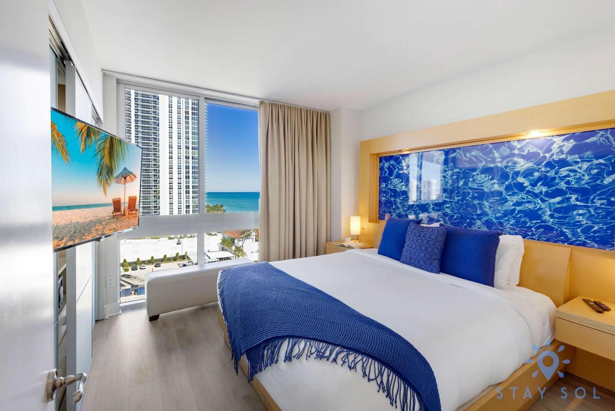 Beachfront Resort - Pool - Ocean View Balcony- Gym Miami Beach Eksteriør bilde